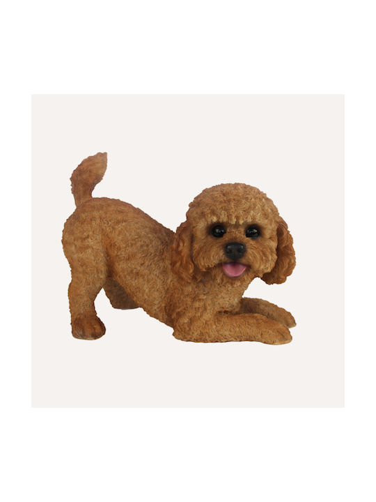 Decorative Dog Polyresin 34x19x25cm 1pcs