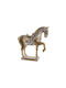 Decorative Horse Polyresin 29x31x31cm 1pcs