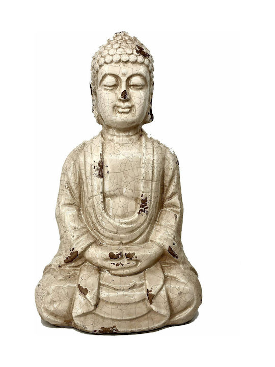 Dekorativer Buddha aus Keramik 29cm 1Stück