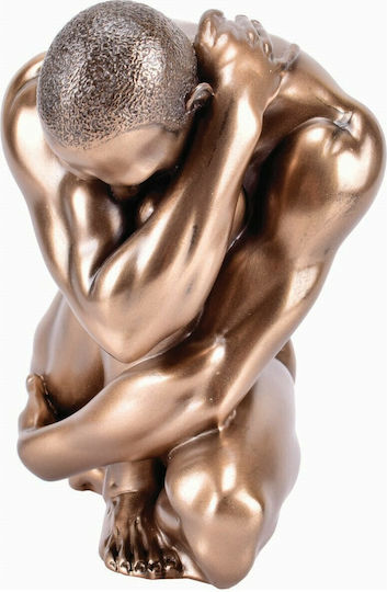 Dekorativ Statuette aus Metall 10.5cm 1Stück