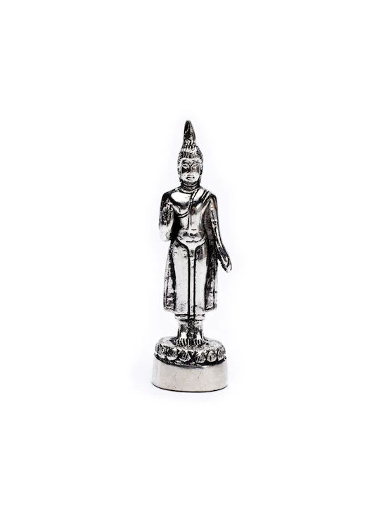 Decorative Buddha made of Metal 10x2cm 1pcs