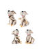 Knorr Prandell Set Figuri Decorative din Material Ceramic 3cm 4buc