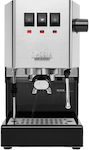 Gaggia Classic Evo Μηχανή Espresso 1300W Πίεσης 15bar Ασημί