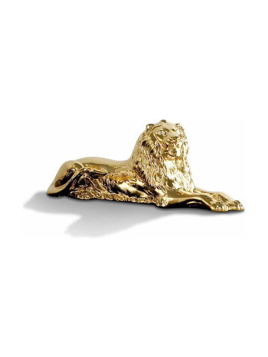 Casa Vogue Decorative Lion made of Ceramic 50x19x23cm 1pcs