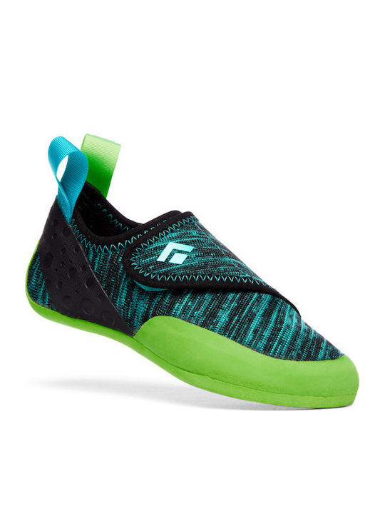 Black Diamond Momentum Kids Climbing Shoes Green