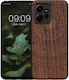 KWmobile Back Cover Ξύλινο Καφέ (Redmi Note 12 4G)