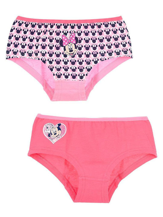 Disney Kids' Set with Boxers Fuchsia 2pcs