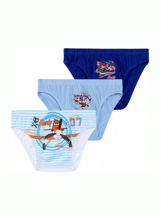 Disney Planes Kids' Set with Briefs Blue 3pcs