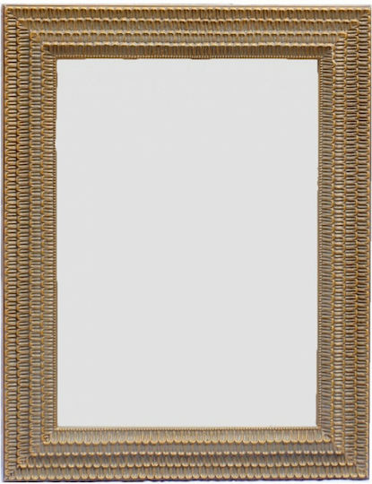 Lampiris Interiors Oglindă De Perete Rectangulară Auriu 90x60cm Lampiris Interiors Oglindă De Perete Rectangulară Auriu 90x60cm