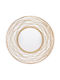 Innova Wall Mirror with Gold Plastic Frame Diameter 80cm 1pcs