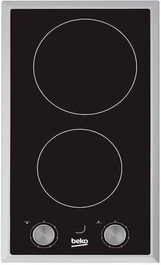 Beko Domino Κεραμική Εστία με Πλαίσιο Αυτόνομη 28.8x51εκ.
