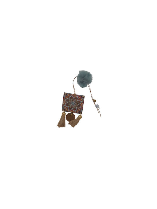 Suspendata Amulet Rodie Multicolor din Metal 28x28cm 1buc