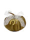 Tabletop Lucky Charm Pumpkin Gold made of Metal 1pcs