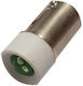 Xindali LED Електрическа крушка 24V Зелен 022-080024200