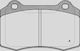 Open Parts Σετ Τακάκια για Peugeot 208