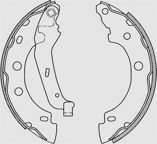 Open Parts Σιαγώνες για Nissan Kubistar Renault Kangoo