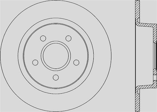 Open Parts Σετ Δισκόπλακες για Ford Transit Connect