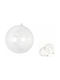 Christmas Plastic Ball Ornament Transparent