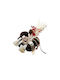 Lucrat manual de birou Amulet Dovleac Maro din Material textil 11x5cm 1buc
