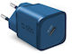 SBS Incarcator Fără Fir GaN Cu Port USB-C 20W Livrarea Energiei Albastru (TRGAN1C20B)