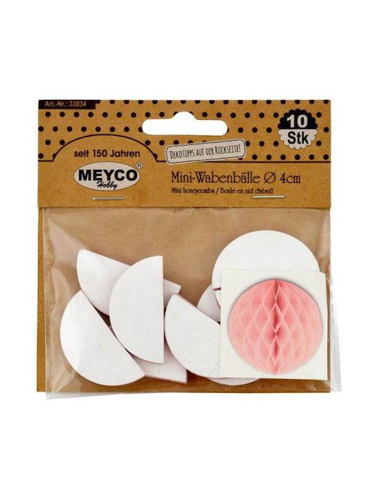 Meyco Christmas Ball Ornament Pink 10pcs