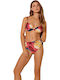Set Bikini Ψηλόμεσο Floral