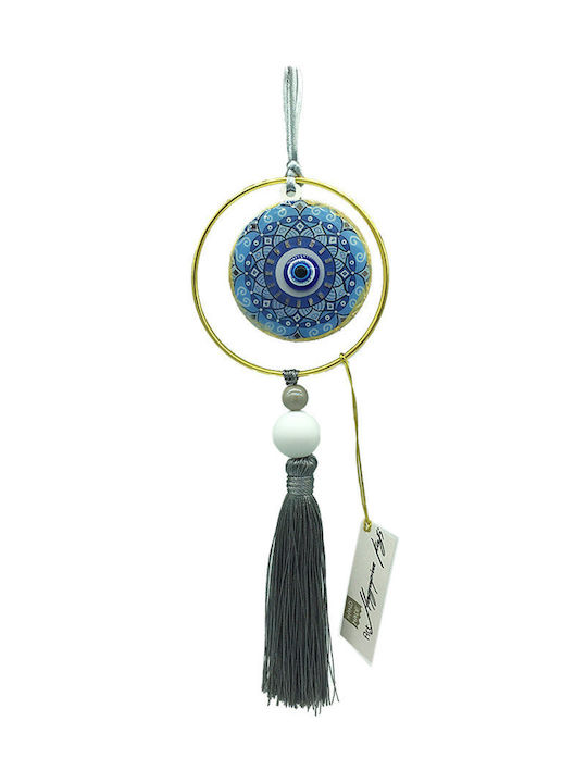 LiebeQueen Hanging Lucky Charm Burner Blue 10x18cm 1pcs