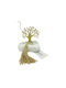 LiebeQueen Tabletop Lucky Charm Little Tree Gold made of Stone 1pcs