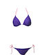 Set Bikini Τριγωνάκι Μωβ