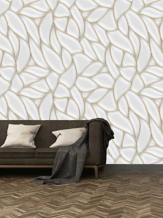 Self-adhesive Wall Wallpaper Vinyl Beige 100x270cm Washable