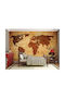 Self-adhesive Wall Mural Vinyl Brown 100x270cm Washable