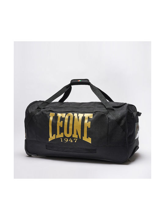 Leone 1947 Τσάντα Ώμου για Γυμναστήριο Μαύρη