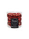 Hanging Ball Ornament Ornament Glass Red Set 24pcs