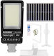 Rixme Street Solar Light 300W 50400lm Cold White with Photocell and Remote Control IP67