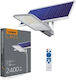 Videx Lampă Solară Stradală 100W Alb Rece 5000K cu Fotocelulă și Telecomandă IP65
