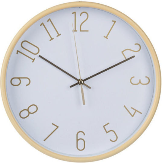 General Trade Wanduhr Gelb Ø25cm
