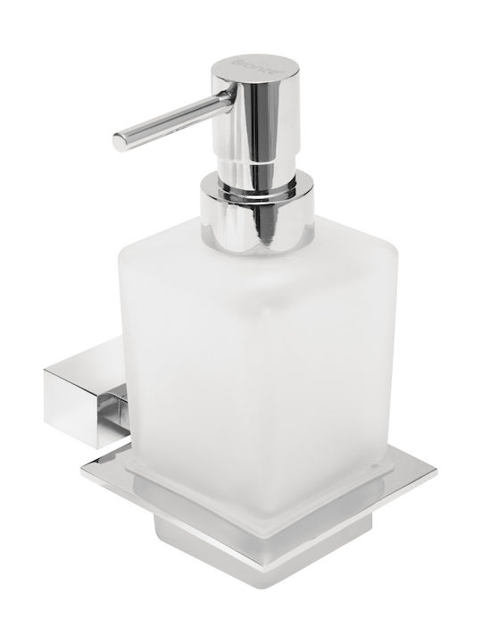 Bronze Art Dispenser Γυάλινο Ασημί