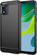 Techsuit Carbon Back Cover Σιλικόνης Μαύρο (Moto E13)