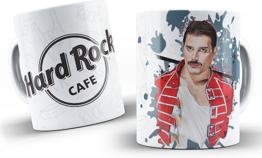 Rock Deal Hard Rock Cafe Keramiktasse Weiß 325ml