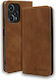 Bodycell Book Δερματίνης / Δερμάτινο Καφέ (Poco F5 / Redmi Note 12 Turbo)