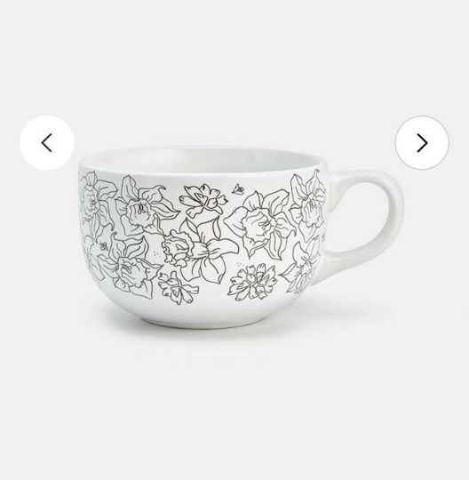 Sinsay Mug Ceramic Black 450ml
