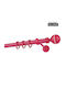 Zogometal Metallic Curtain Pole Color Pop Collection Single Φ25mm 40cm Fuchsia