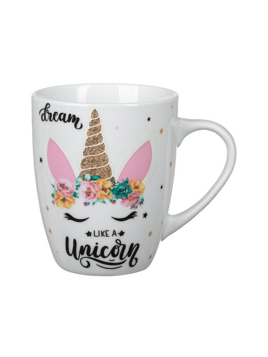 Tasse Keramik Weiß 350ml 1Stück