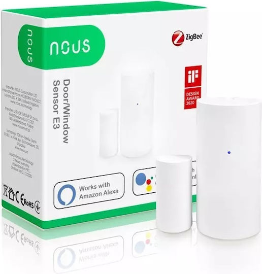 Nous Безжичен Сензор За Контакт Wi-Fi И Зигби