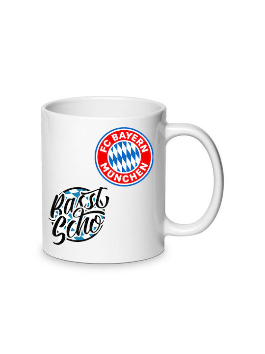 Tasse Keramik Weiß 330ml 1Stück