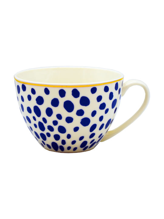 Ceramic Cup Blue 350ml