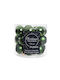 Hanging Ball Ornament Ornament Glass Green Set 24pcs