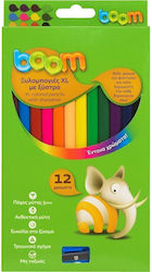 Boom Set Creioane Colorate 12 Culori