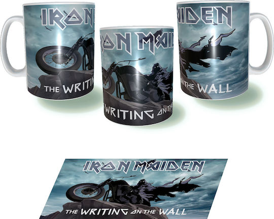 Rock Deal Iron Maiden Schreiben An Die Wand Keramiktasse Weiße 325ml