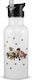Koupakoupa Stainless Steel Kids Water Bottle Paw Patrol with Straw 600ml